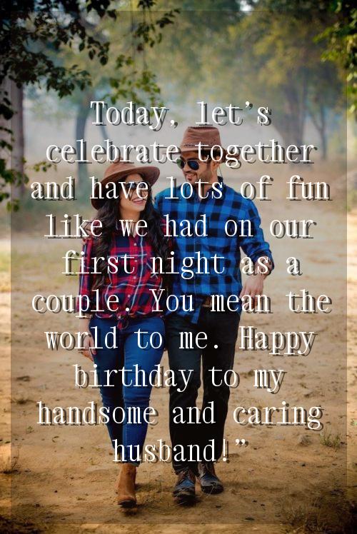 lovely husband birthday quotes